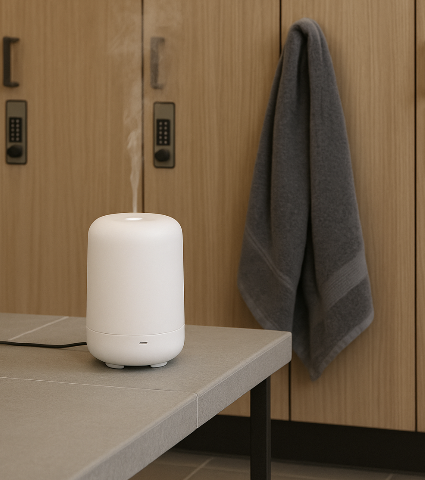 duft diffuser i omklædningsrum